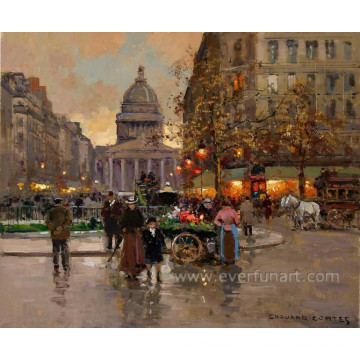 Wall Decorative Paris Oil Painting on Canvas